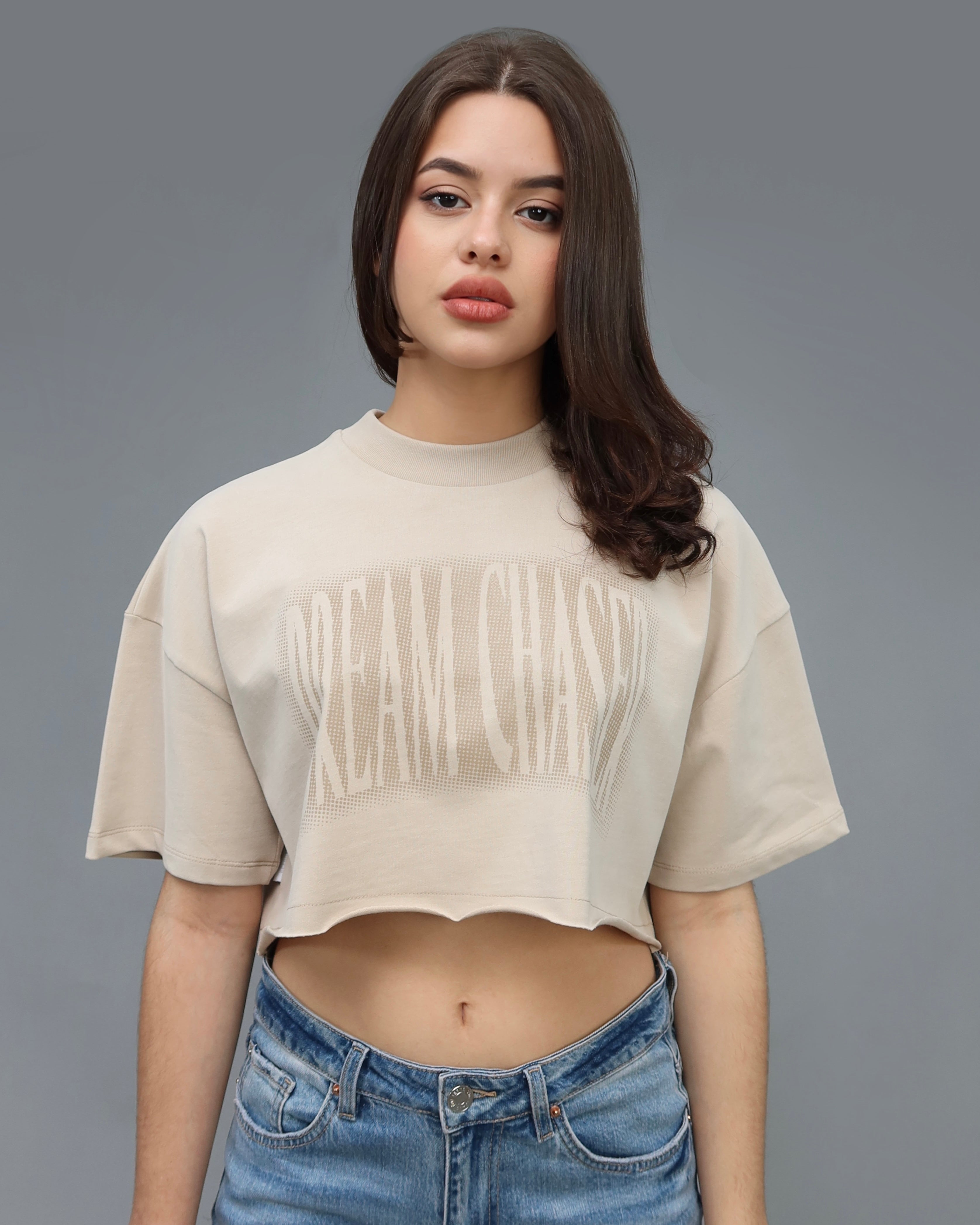 T-Shirt Fit Over Crop Dream Chaser