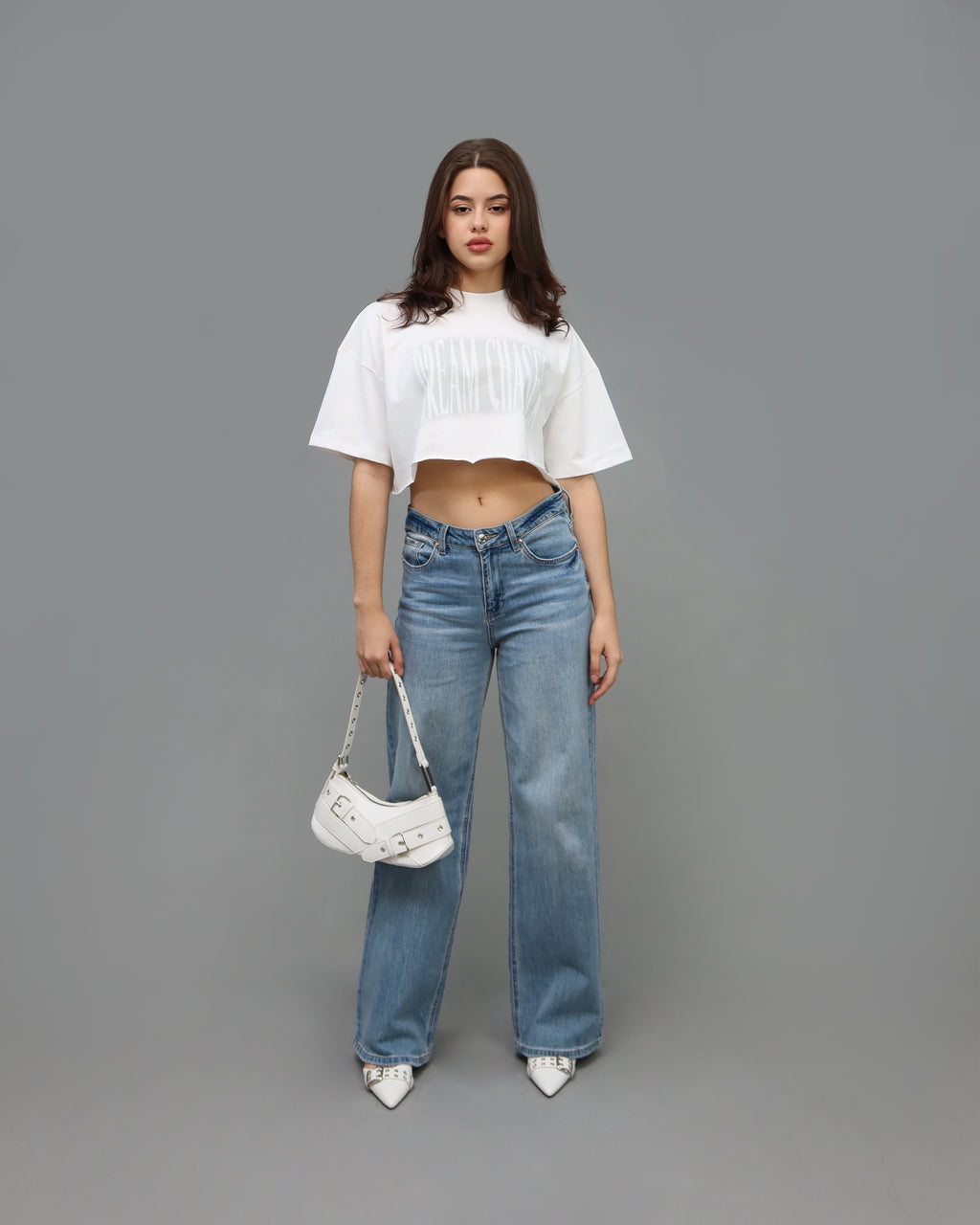 T-Shirt Fit Over Crop Dream Chaser