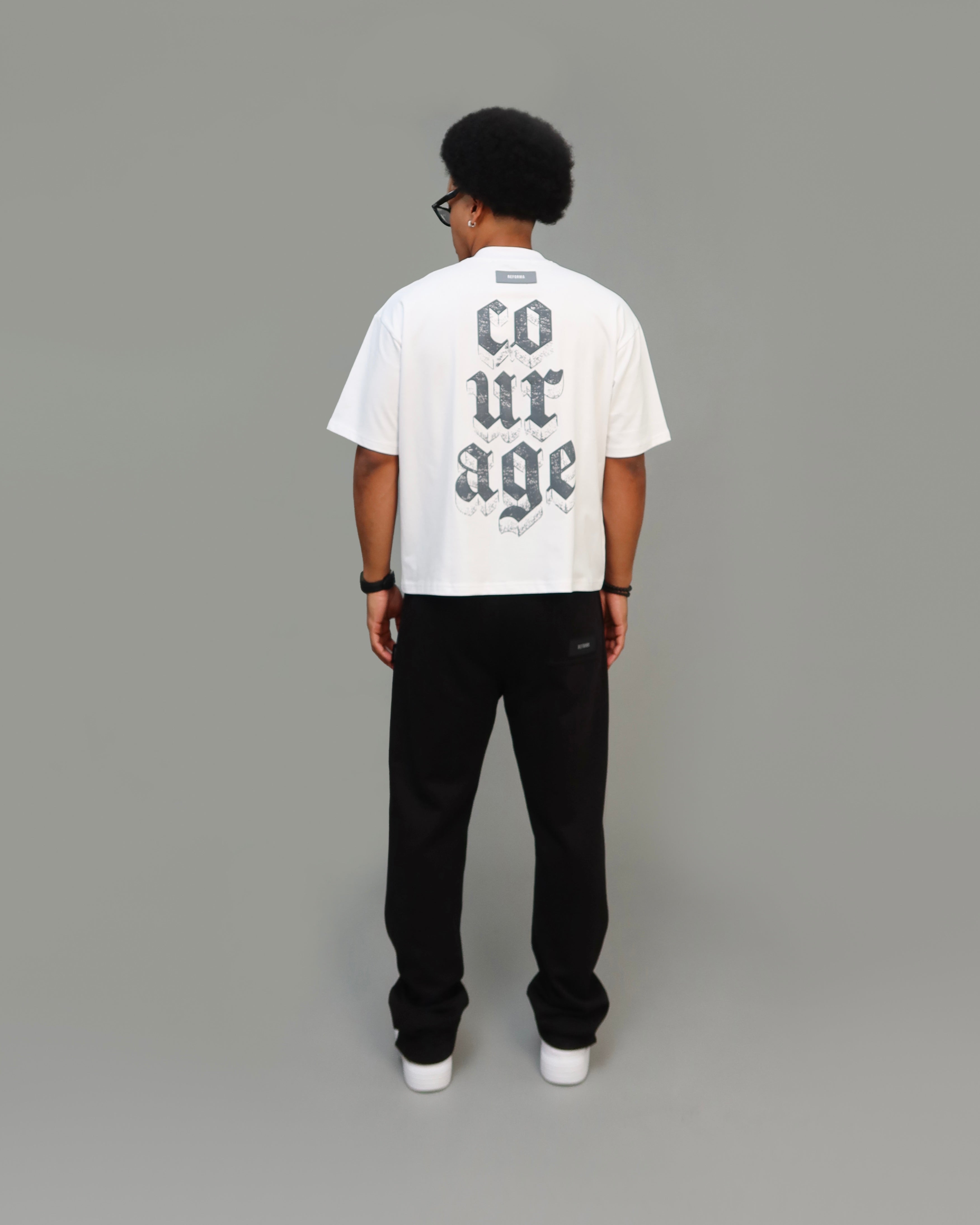 T-Shirt Fit Boxy Courage