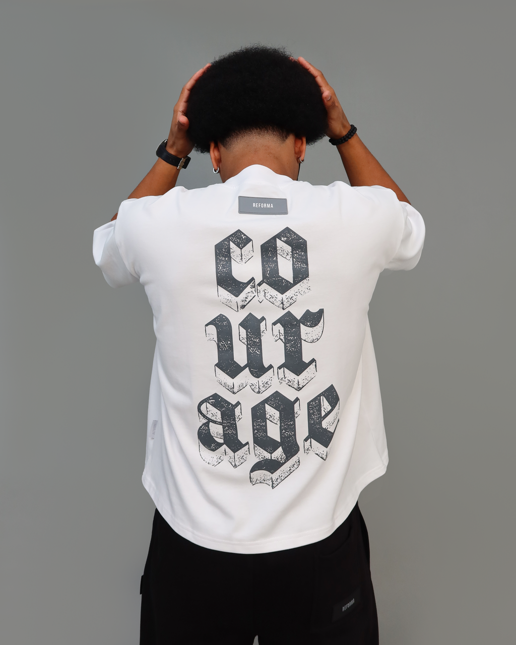 T-Shirt Fit Boxy Courage