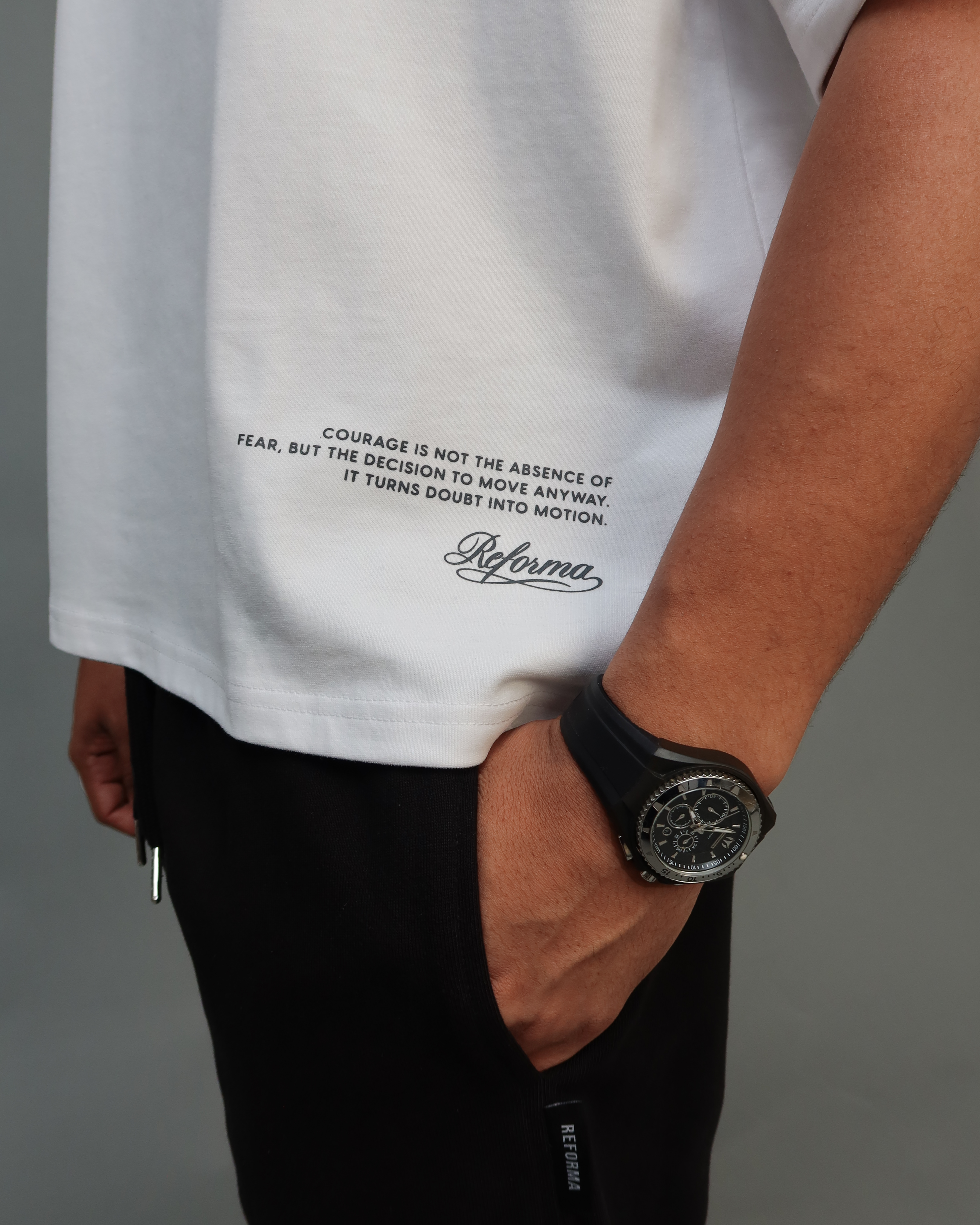 T-Shirt Fit Boxy Courage