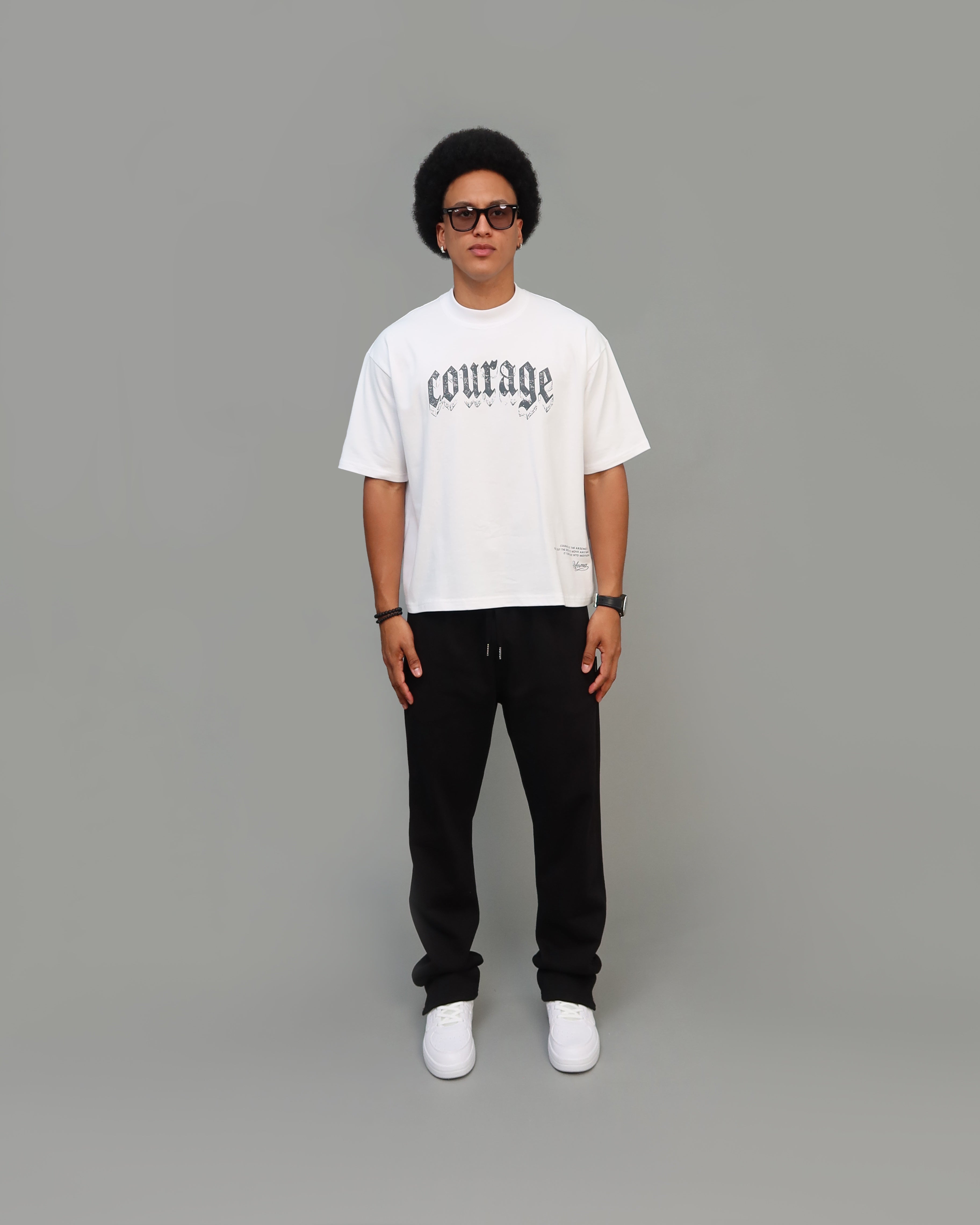 T-Shirt Fit Boxy Courage