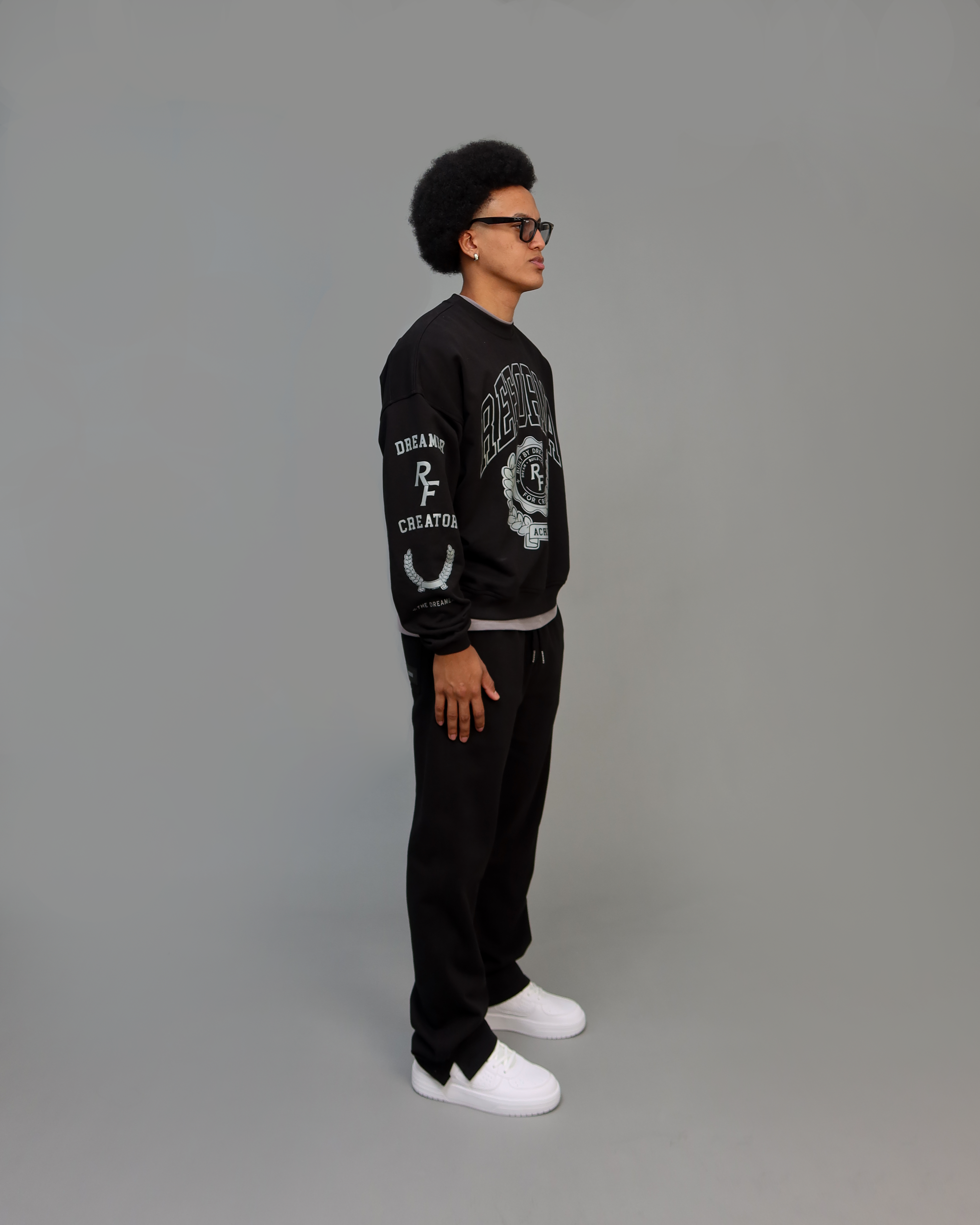 Sweater Crewneck Fit Over/Boxy Refor