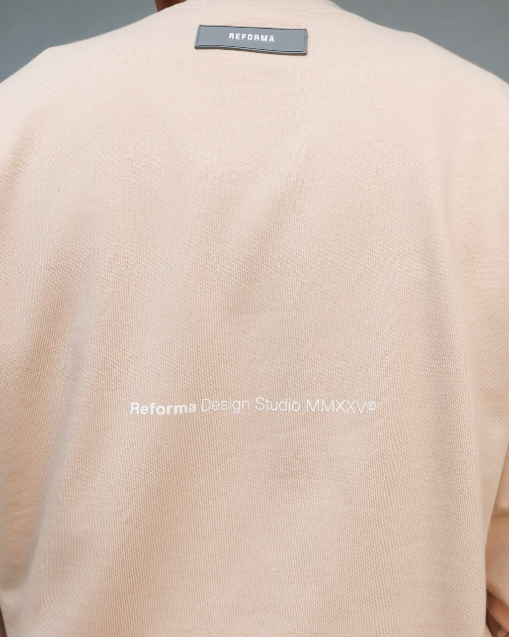 Sweater Crewneck Fit Oversize Branded