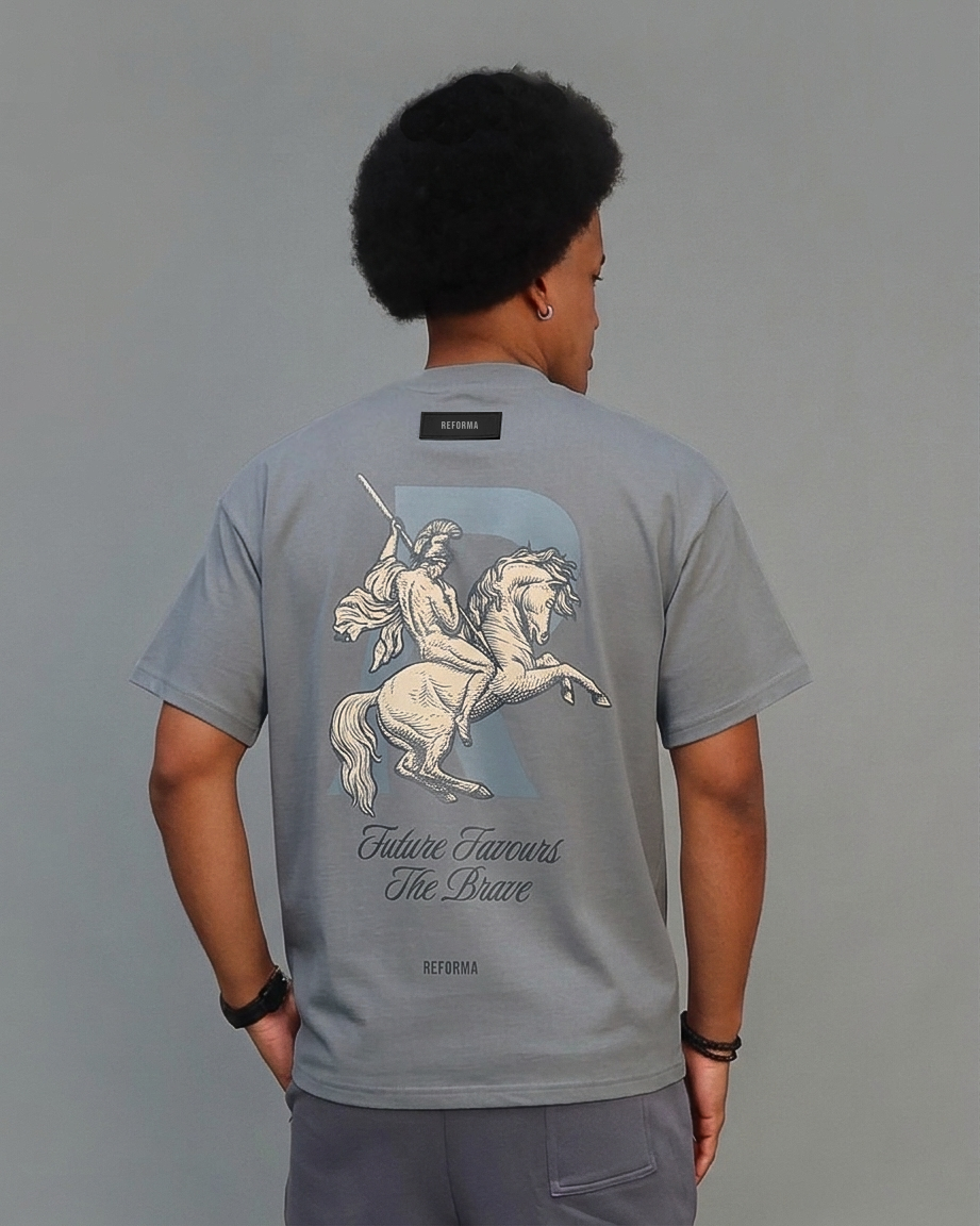 T-Shirt Fit Oversize The Brave