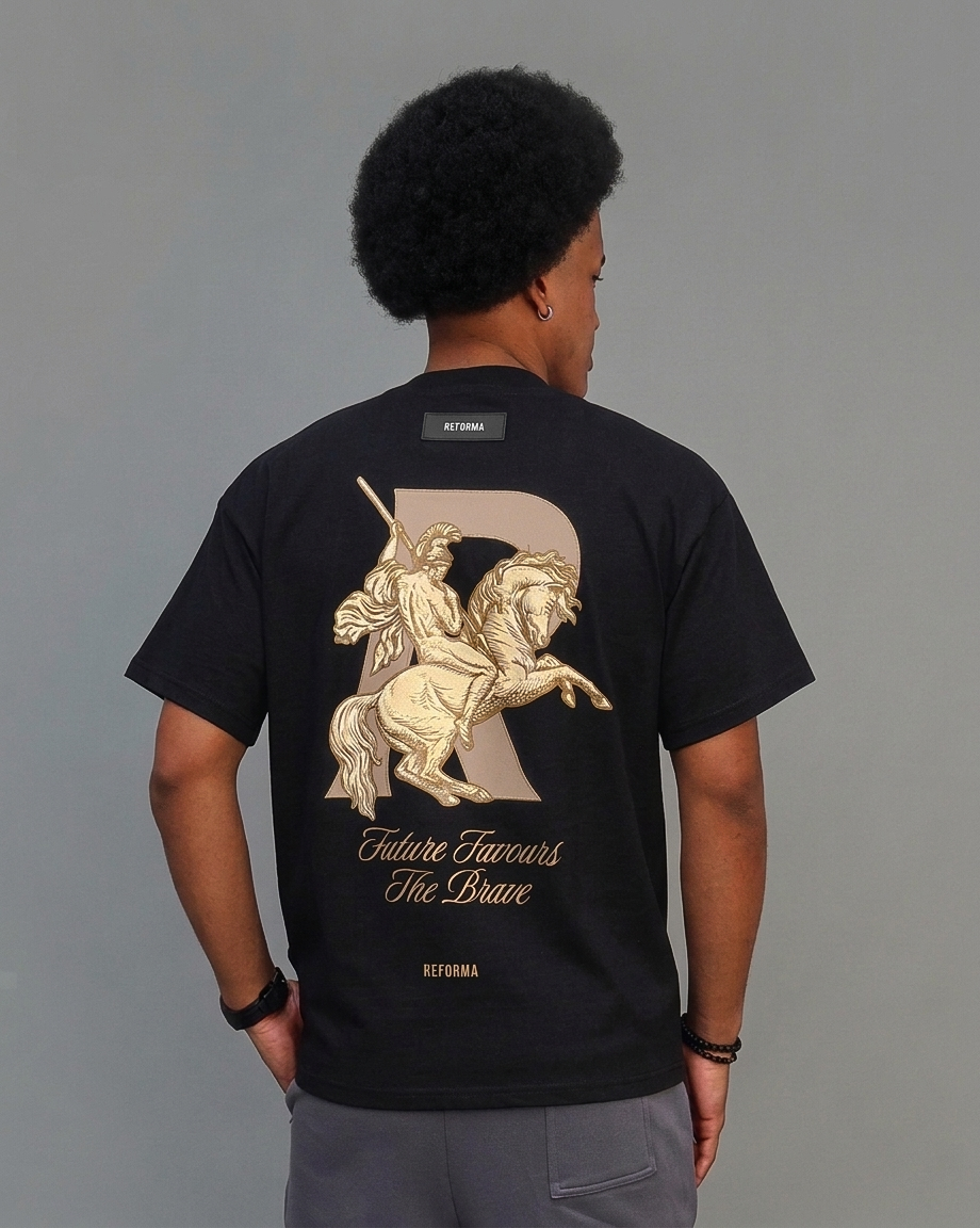T-Shirt Fit Oversize The Brave
