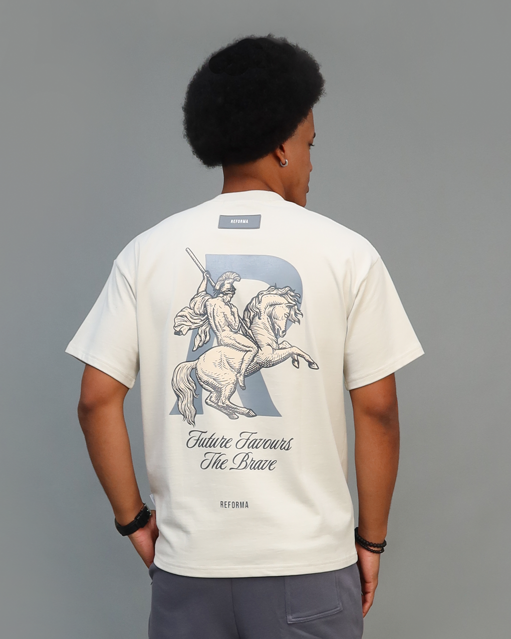 T-Shirt Fit Oversize The Brave