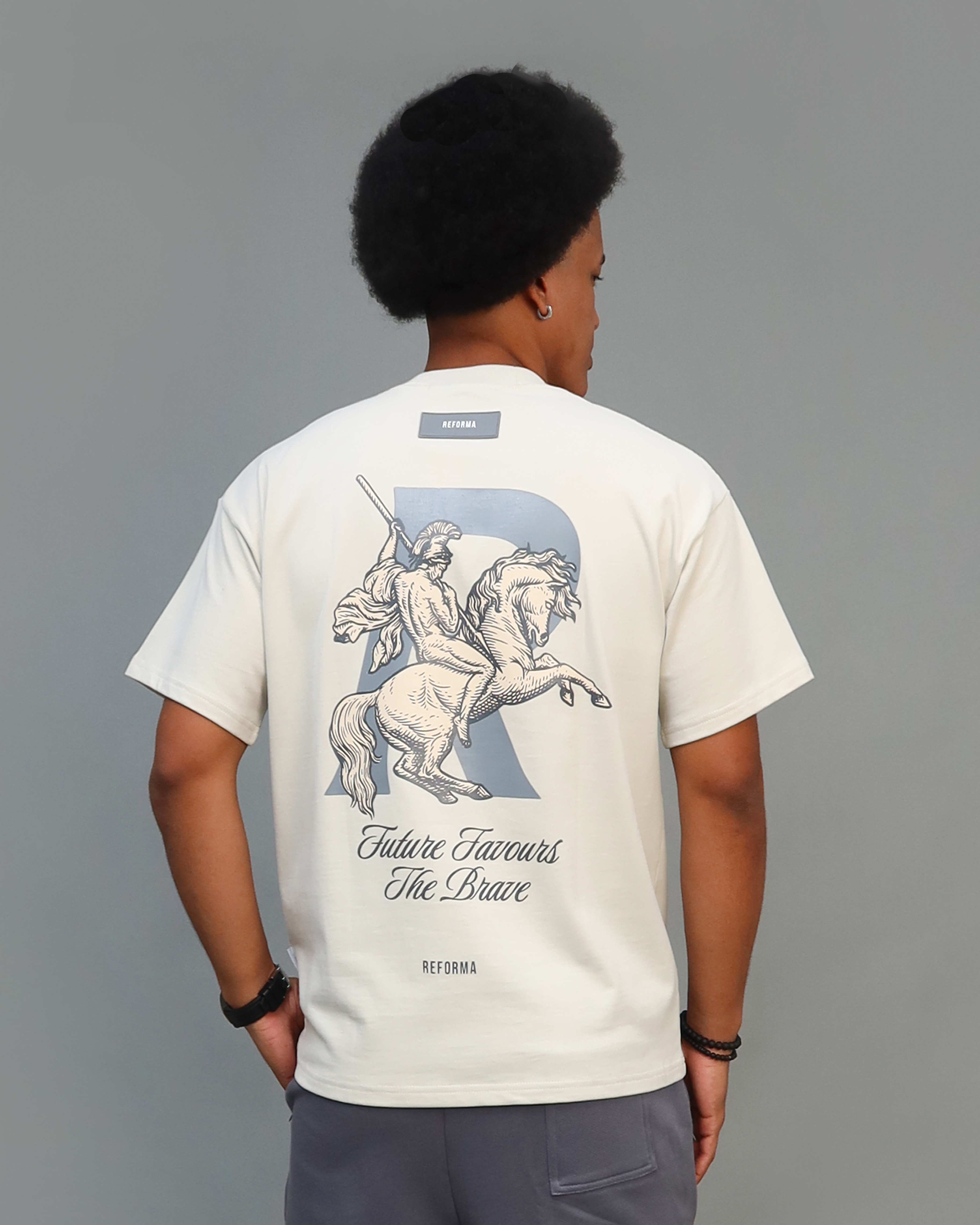 T-Shirt Fit Oversize The Brave
